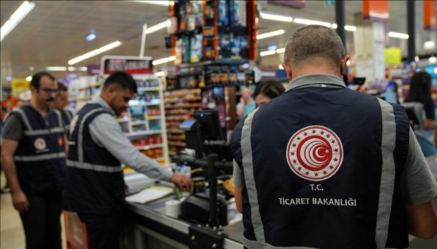 Ticaret Bakanlığı 16 bin ürünü denetledi