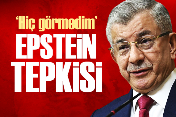 Ahmet Davutoğlu'ndan Epstein açıklaması: Hiç görmedim