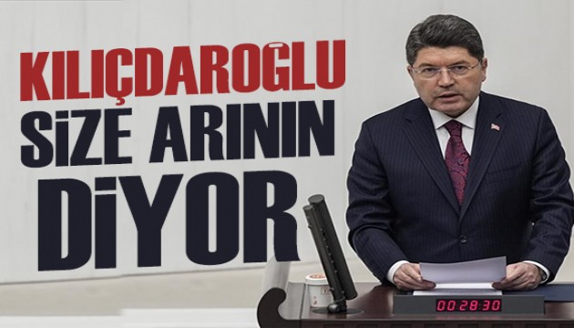 Bakan Tunç CHP'ye seslendi: Büyüğünüz Kılıçdaroğlu 'arının' diyor