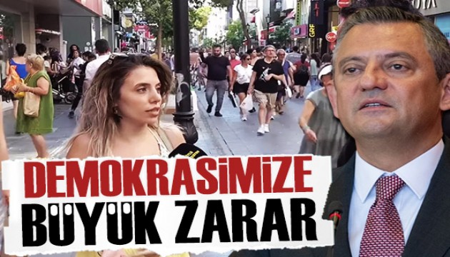 Özgür Özel'den Dilruba açıklaması: Demokrasimize büyük zarar...