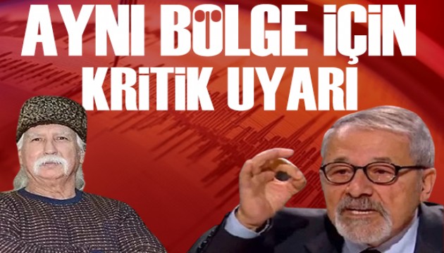 İki uzmandan aynı bölge için deprem uyarısı