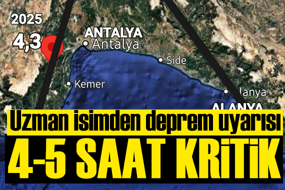 Uzman isimden deprem uyarısı: 6,4'e hazır olun
