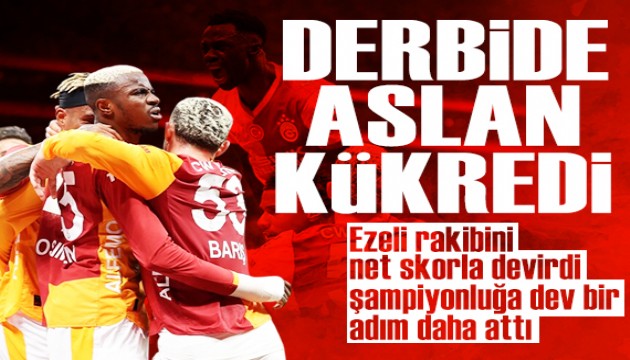 Derbide Aslan kükredi