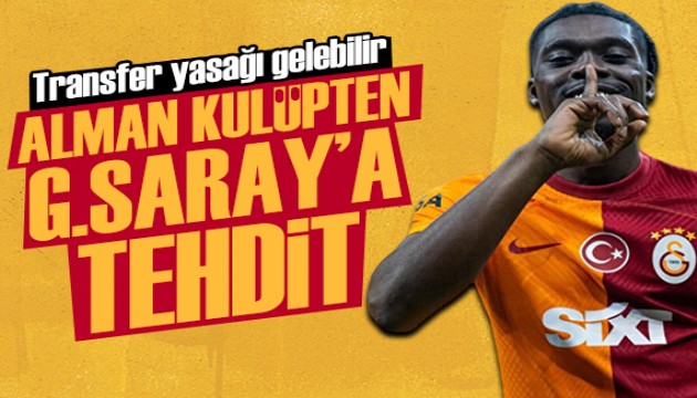 Alman kulüpten Galatasaray'a FIFA resti! Transfer yasağı iddiası...