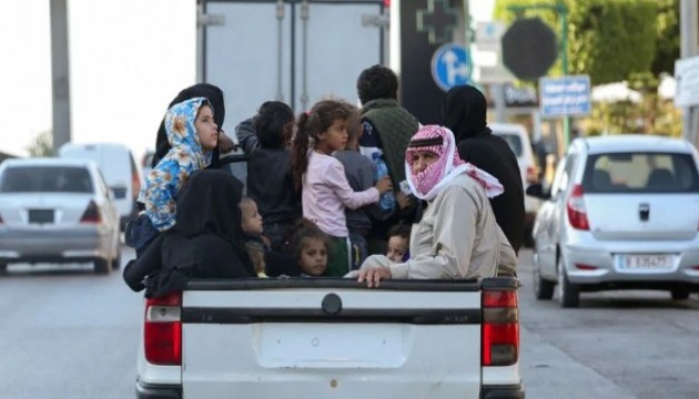 İsrail'in saldırdığı Lübnan'dan 540 binden fazla kişi Suriye'ye geçti