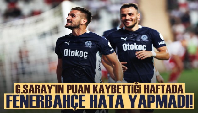 Fenerbahçe, Antalya'da hata yapmadı!