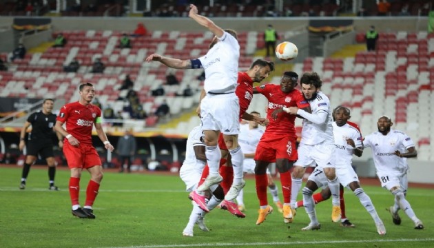 Sivasspor'dan Avrupa'da 2. galibiyet