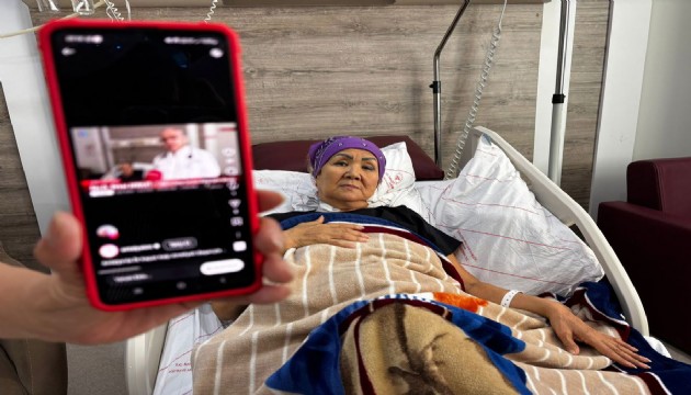Kazak hasta şifayı Türkiye'de buldu