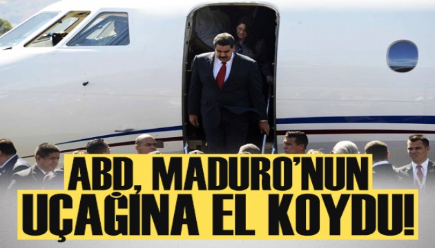 ABD, Maduro'nun uçağına el koydu