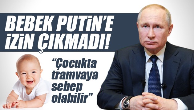 İsveç'te 'Bebek Putin'e izin çıkmadı!