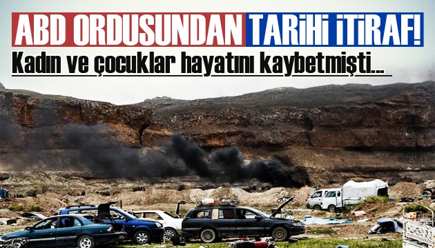 ABD ordusundan tarihi itiraf!