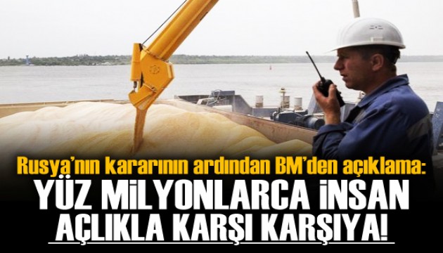 Birleşmiş Milletler: Yüz milyonlarca insan açlıkla karşı karşıya!