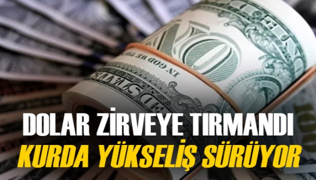 Dolar zirveye tırmandı! Kurda yükseliş devam ediyor, 29 liraya ramak kaldı...