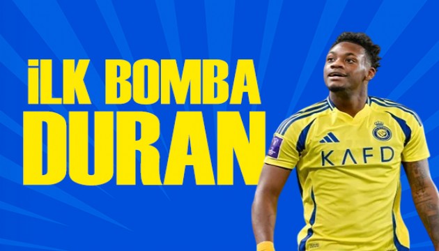 İlk bomba Duran | Spor manşetleri