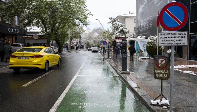 Ankara'da bazı elektrikli araç şarj istasyonlarına park yasağı