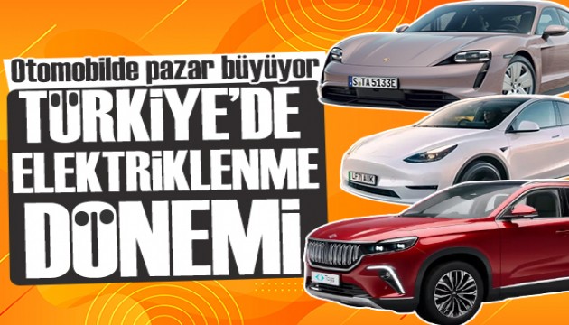 Türkiye otomobil pazarında 'elektriklenme' dönemi