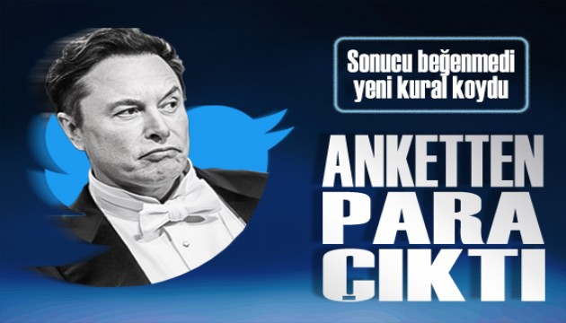 Elon Musk Twitter'da istifa anketinin sonucunu beğenmedi: Yeni kural getirdi