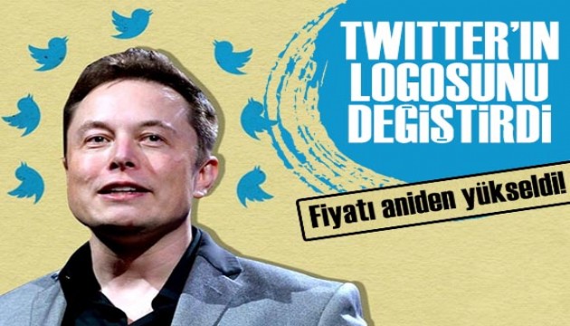 Elon Musk, Twitter'ın logosunu değiştirdi!