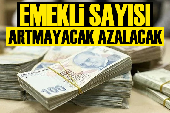 Özgür Erdursun yazdı: Emekli sayısı artmayacak azalacak