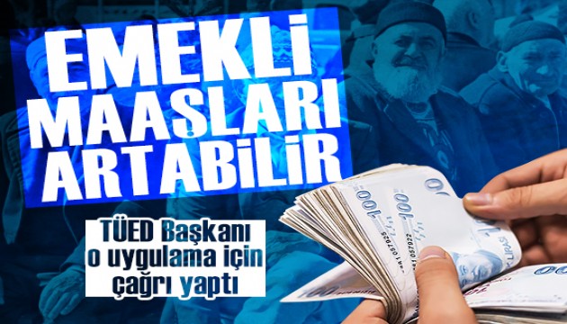 TÜED Başkanı Ergün, emekliye nefes aldıracak uygulama için çağrı yaptı