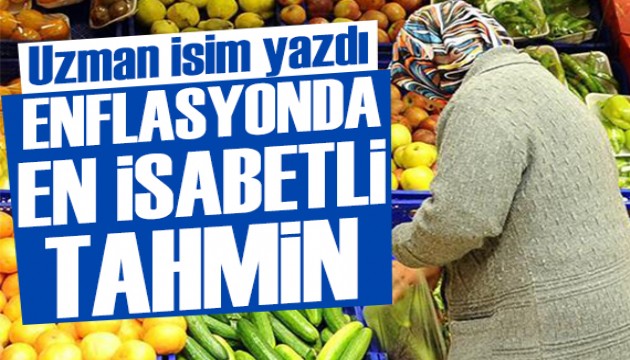 Uzman isim yazdı: Enflasyonda en isabetli tahmin reel sektörün