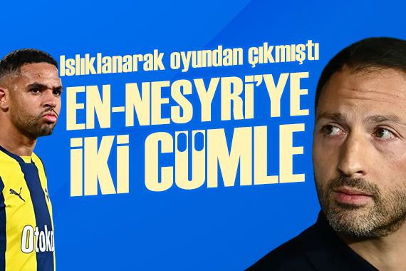 Islıklanarak oyundan çıkmıştı: Tedesco, En-Nesyri'ye seslendi