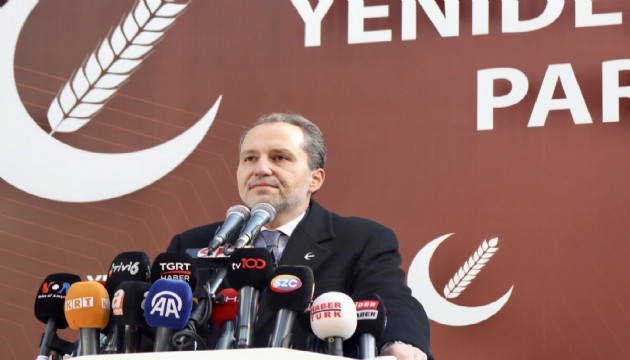 Erbakan Cumhurbaşkanı adaylığını açıkladı