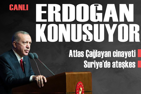 Cumhurbaşkanı Erdoğan kabine toplantısı sonrası açıklamalarda bulunuyor