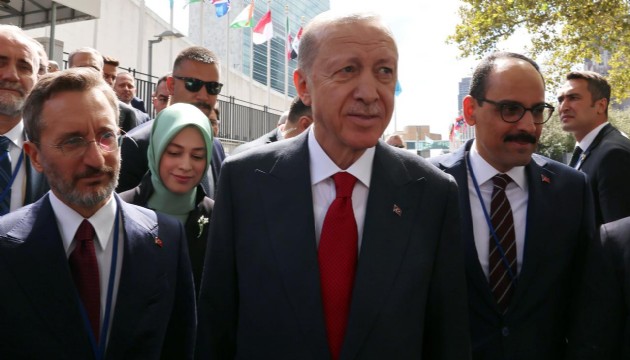 Cumhurbaşkanı Erdoğan Biden'ın düzenlediği resepsiyona katıldı