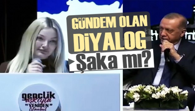 AK Partili kadın sordu: Şaka mı? Erdoğan: Sakın şaka olması