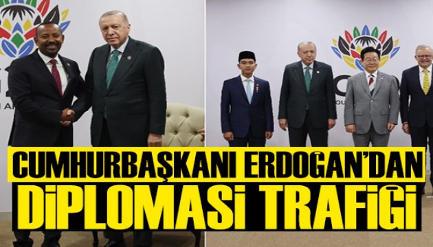 G20 Liderle Zirvesi'nde diplomasi trafiği