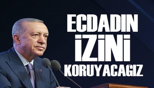 Cumhurbaşkanı Erdoğan: Vakıf kültürünü koruyacağız