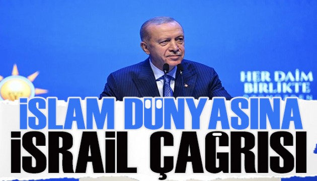 Erdoğan'dan İsrail çağrısı: Önlem alınmadıkça...