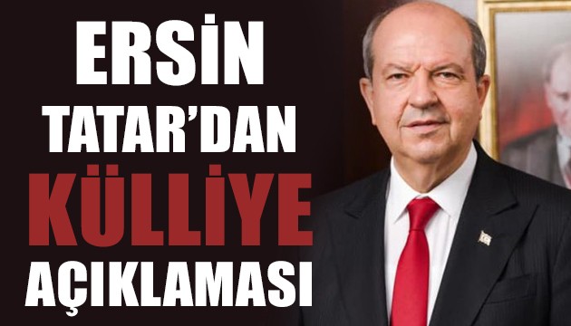 KKTC Cumhurbaşkanı Ersin Tatar'dan külliye açıklaması