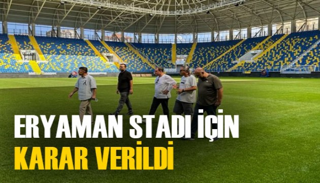 Ankaragücü - Fenerbahçe maçı için TFF'den stadyum kararı