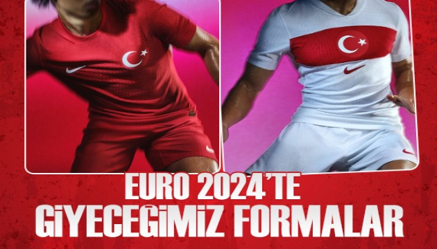 A Milli Takımımızın EURO 2024'te giyeceği formalar