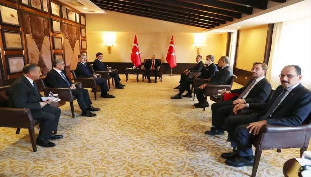 Cumhurbaşkanı Erdoğan, Barzani'yi kabul etti