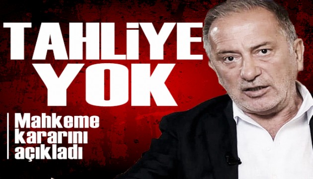 Fatih Altaylı'nın tutukluluğuna devam kararı