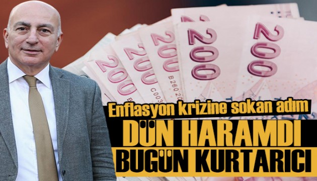 Mahfi Eğilmez'den faiz değerlendirmesi: Dün haramdı, bugün kurtarıcı