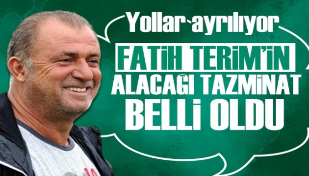 Panathinaikos'un Fatih Terim'e ödeyeceği tazminat belli oldu