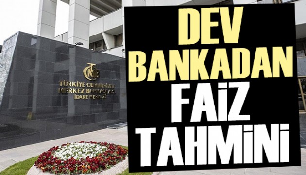 Bankacılık devinden TCMB faiz tahmini