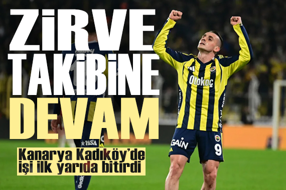 Fenerbahçe zirve takibine devam dedi