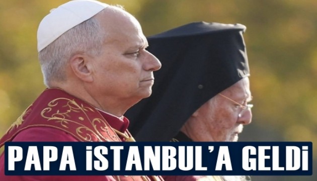 Türkiye'deki ikinci gününde Papa İstanbul'da