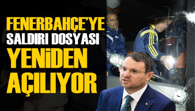 Bakan Gürlek açıkladı: Fenerbahçe takım otobüsüne saldırı dosyası yeniden açılıyor!
