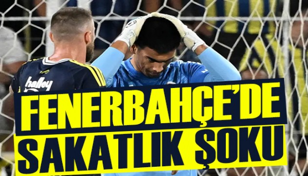 Fenerbahçe'de sakatlık şoku: Kırık tespit edildi