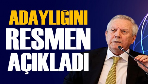 Aziz Yıldırım başkan adaylığını resmen açıkladı