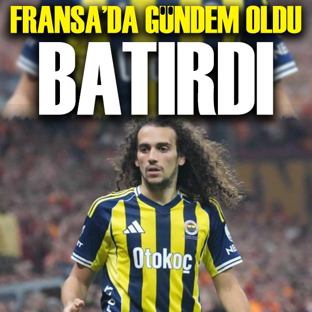 Fransa'da Guendouzi manşet oldu: Fenerbahçe'yi batırdı