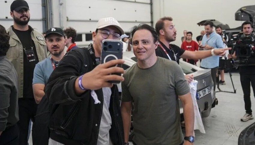 Felipe Massa İstanbul'a geldi
