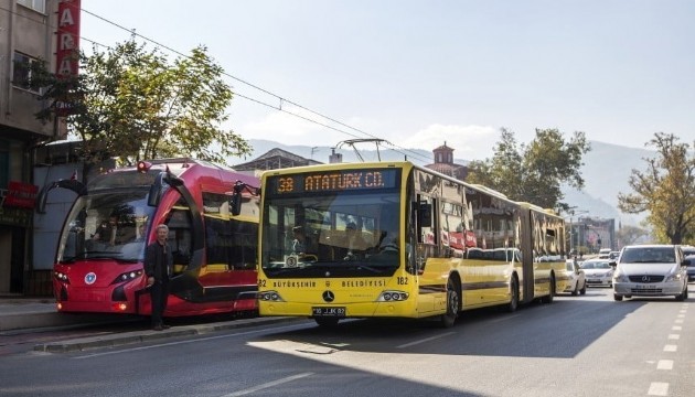 Bursa'da toplu ulaşımda grev