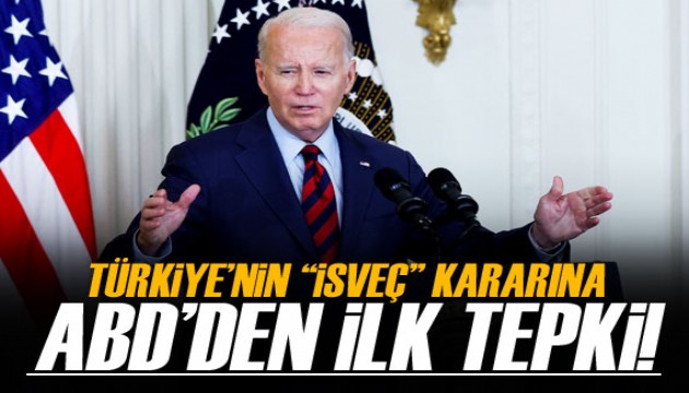 ABD Başkanı Biden: Türkiye'nin kararını memnuniyetle karşıladım!